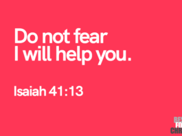 do not fear Bible Verses for the Day Isaiah 41:13
